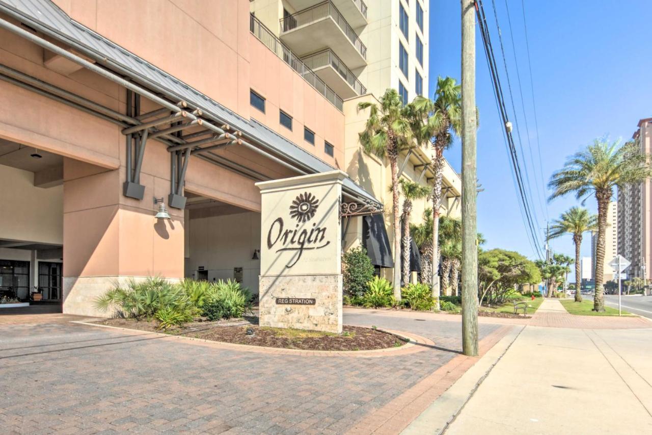 Chic Panama City Beach Condo With Pool And Gulf Views Bagian luar foto