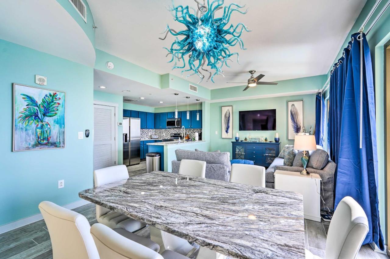 Chic Panama City Beach Condo With Pool And Gulf Views Bagian luar foto