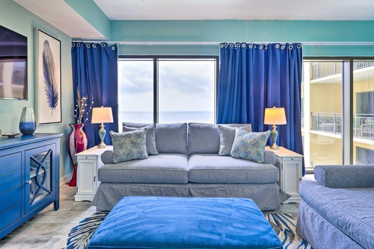 Chic Panama City Beach Condo With Pool And Gulf Views Bagian luar foto